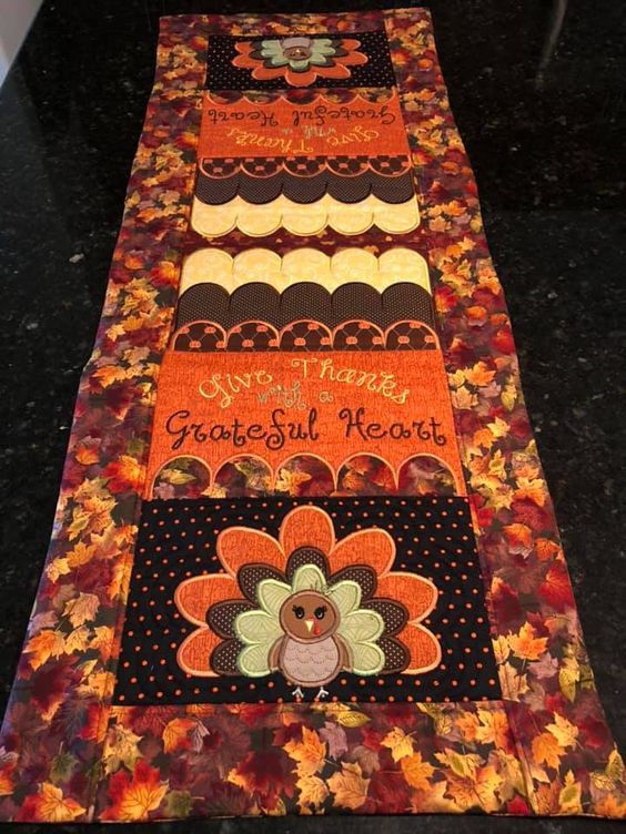 Turkey CLA060123037 Quilted Table Runner