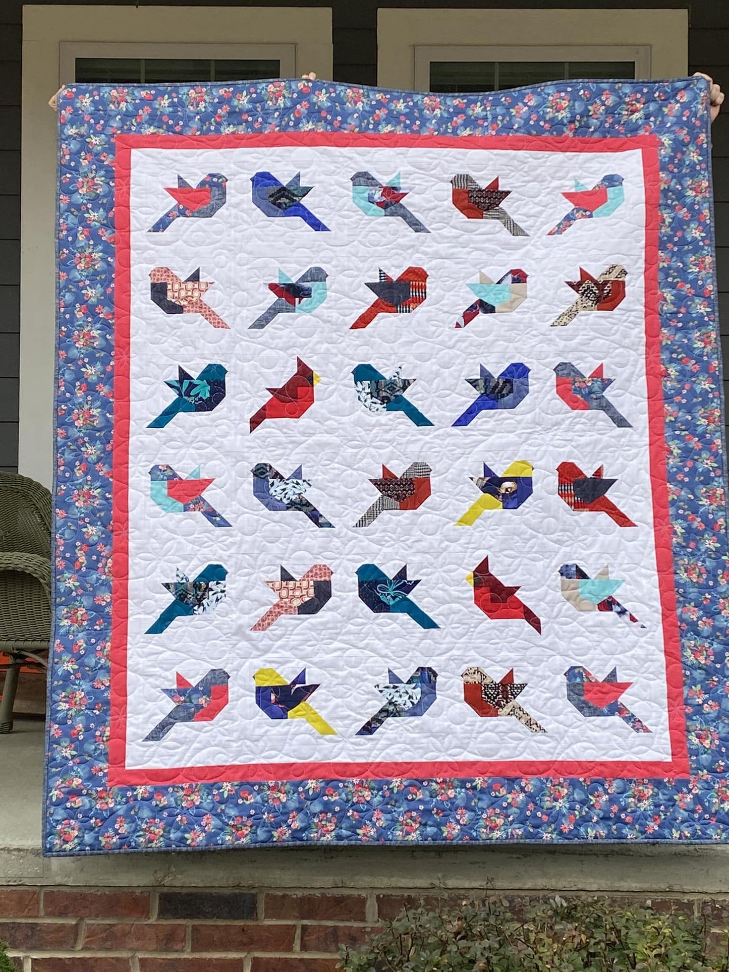 Bird CLDY040724154 Quilt Blanket