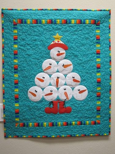 Snowman CLA04122389 Quilt Blanket