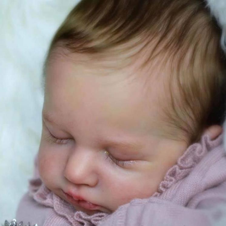 12"&16" Extremely Flexible Silicone Reborn Baby Doll Girl Ollie, Comes With Delicate Outfit By Dollreborns