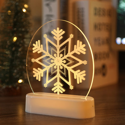 Christmas neon atmosphere light small night light ornaments