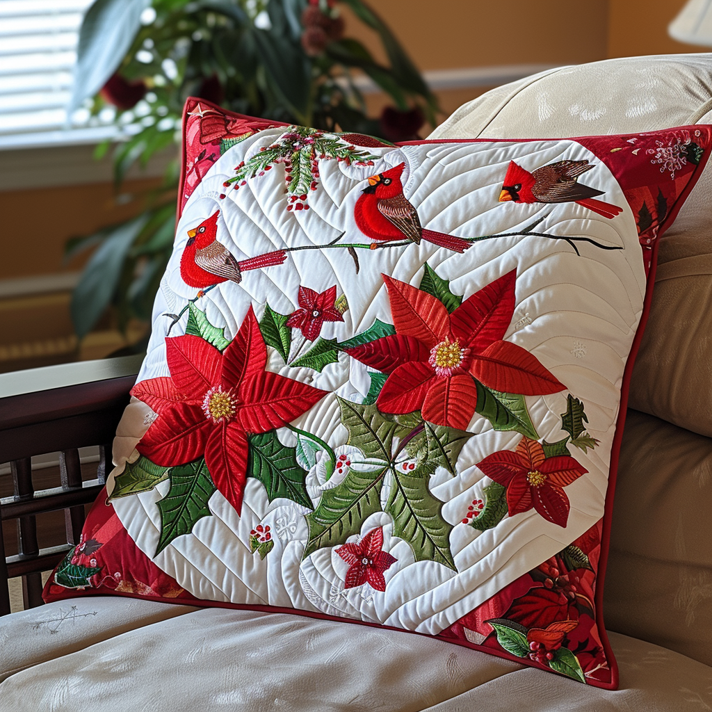 Scarlet Perch Quilted Pillow Case NCU0DK096