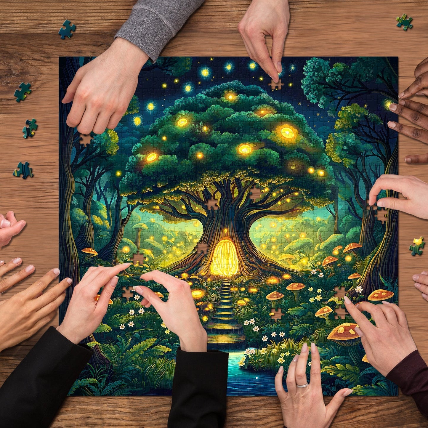 Fantasy Forest Jigsaw Puzzle 1000 Pieces