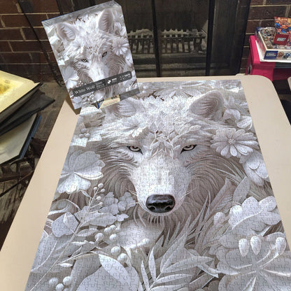 White Wolf Jigsaw Puzzle 1000 Pieces