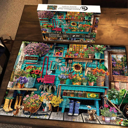 Botanical Haven Shed Jigsaw Puzzle 1000 Pieces