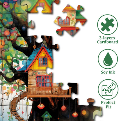 Dream Treehouse Jigsaw Puzzle 1000 Pieces