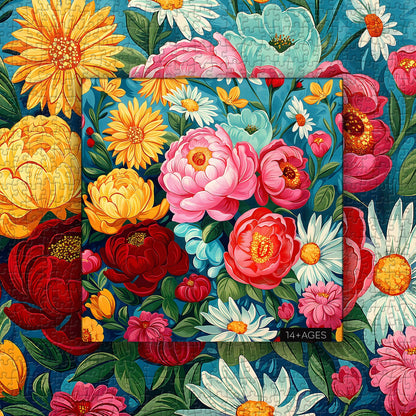 Exquisite Flowers Jigsaw Puzzle 1000 Pieces