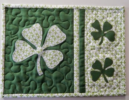 Shamrock CLA120324094 Quilted Placemats