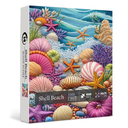 Shell Beach Jigsaw Puzzle 1000 Pieces