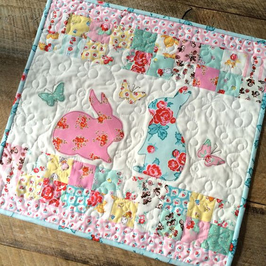 Bunny CLA120324139 Quilted Placemats