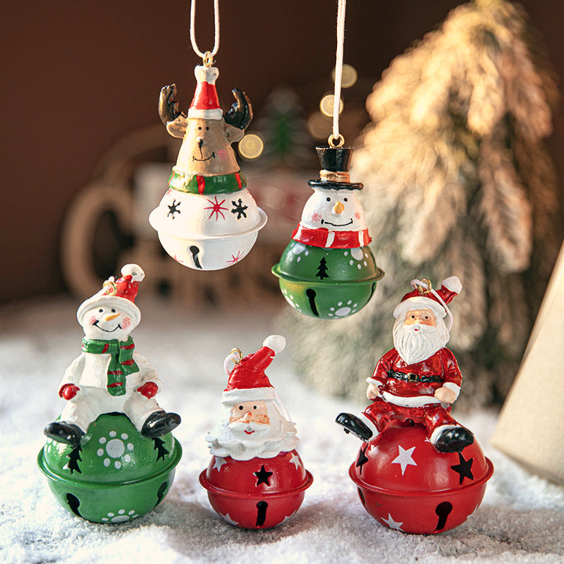 Christmas Nordic Painted Bells