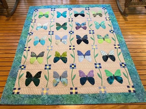 Butterfly CLDY040724151 Quilt Blanket