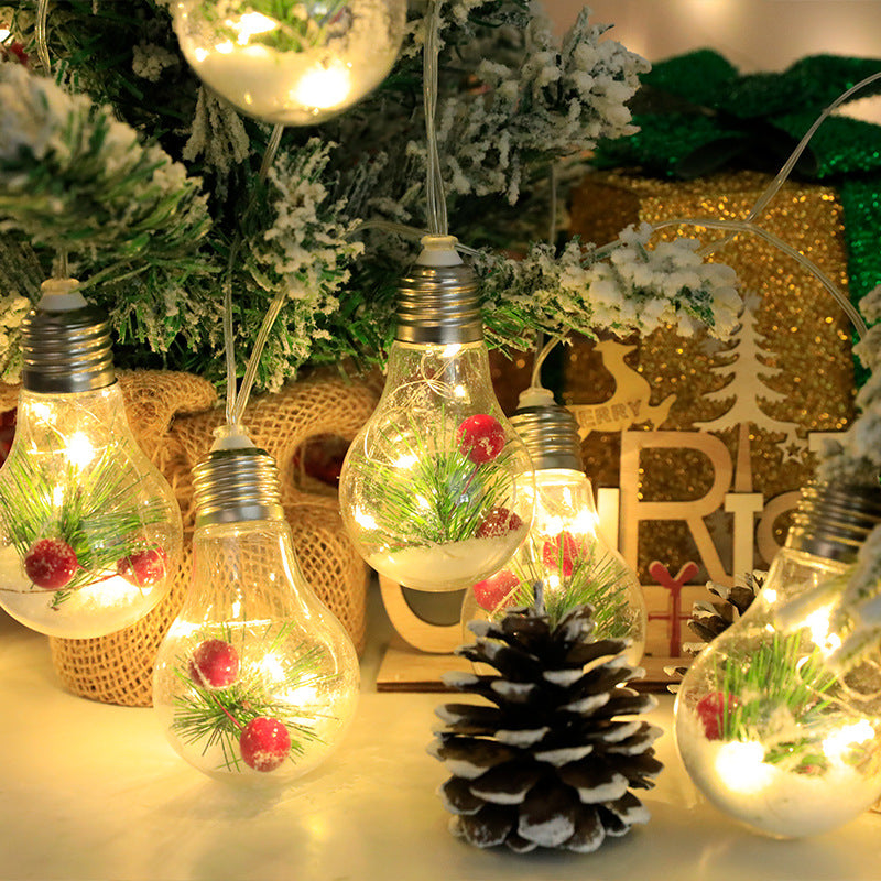 Christmas Light Bulbs Creative Ambiance Hanging Lights