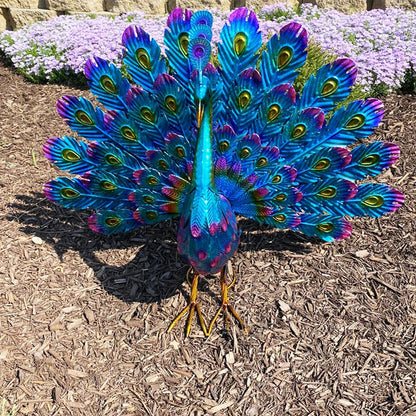 Beautiful Peacock Statue Decor🦚