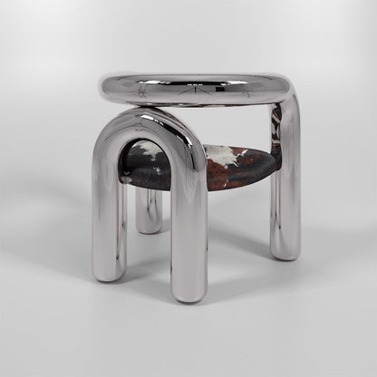 Foster Chrome Lounge Chair