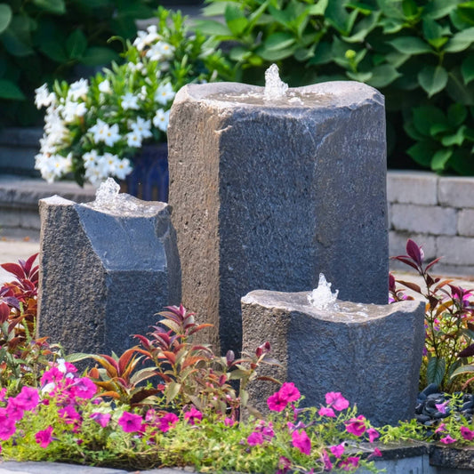 Bird Bath Triple Fountain