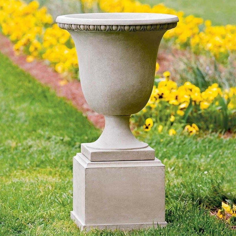 Egg & Dart Urn Garden Planter