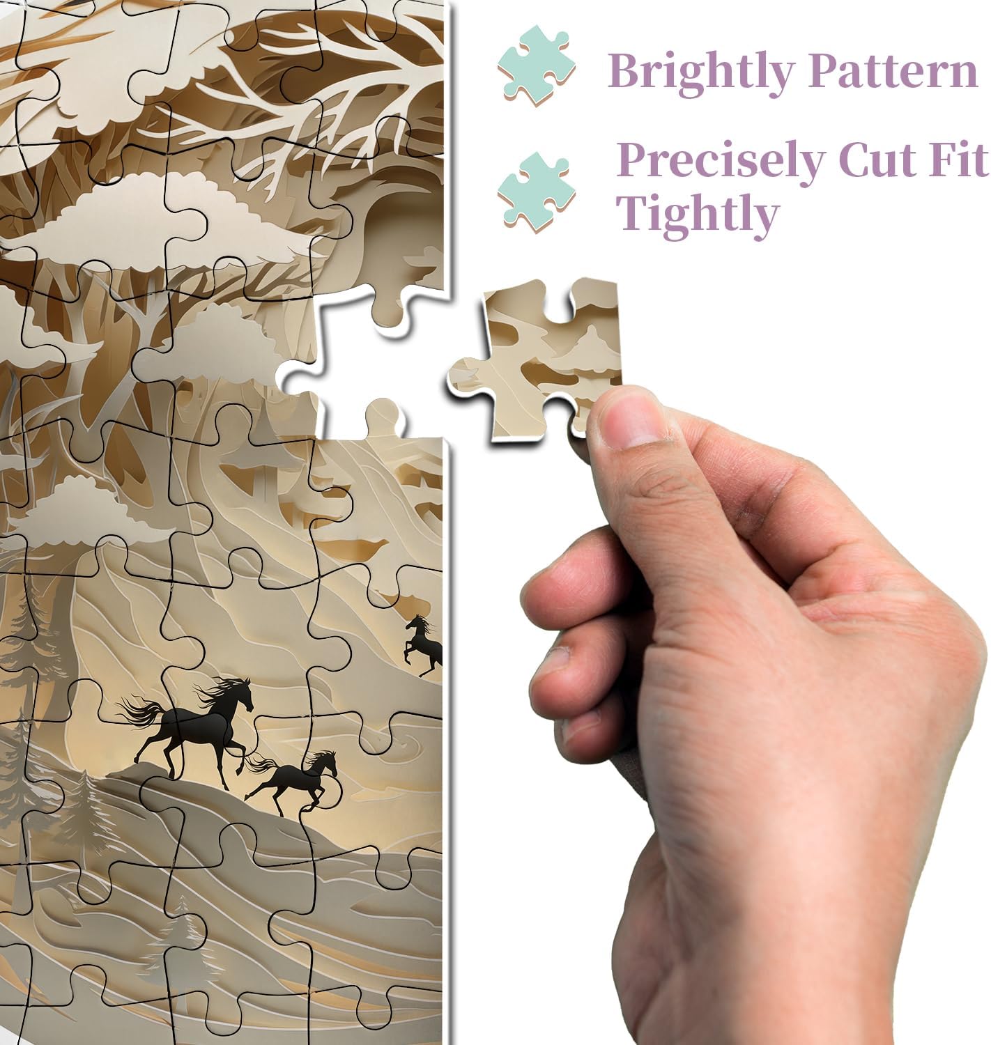 Paper Calloping Jigsaw Puzzle 1000 Pieces