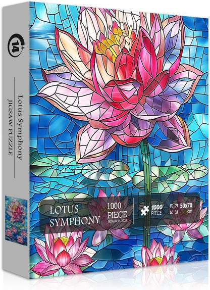 Lotus Symphony Jigsaw Puzzle 1000 Pieces