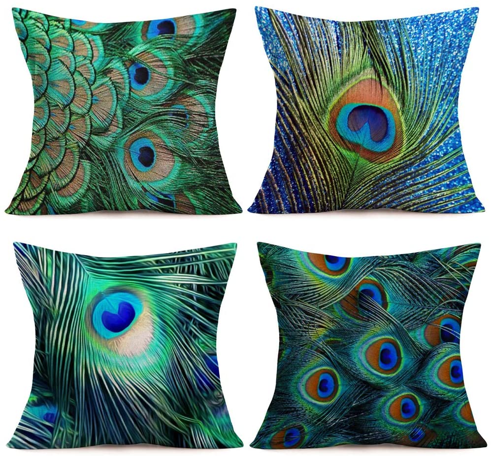 Peacock Cushion Covers