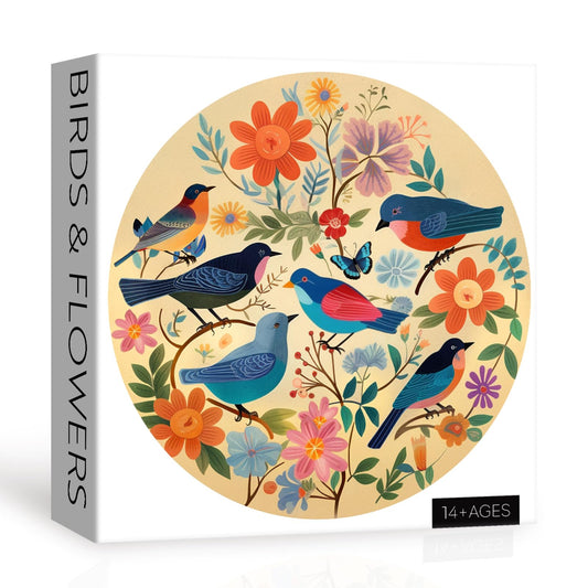 Bird & Flower Jigsaw Puzzle 1000 Pieces