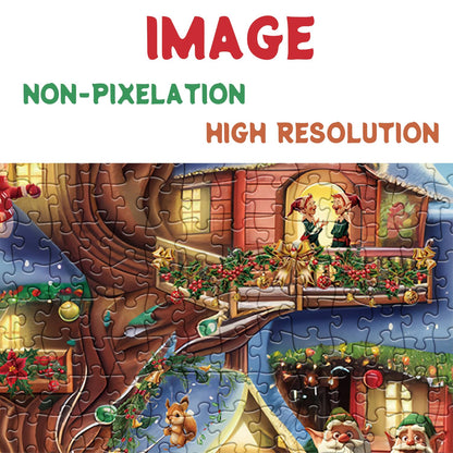 Christmas Treehouse Jigsaw Puzzle 1000 Pieces