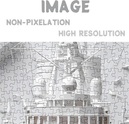 White Warship Jigsaw Puzzle 1000 Pieces