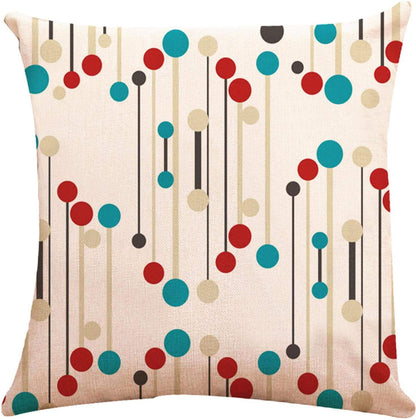 Colorful Geometric Cushion Covers