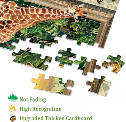 Animal Harmony Jigsaw Puzzle 1000 Pieces