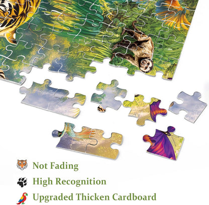 Jungle Majesty Jigsaw Puzzle 1000 Pieces