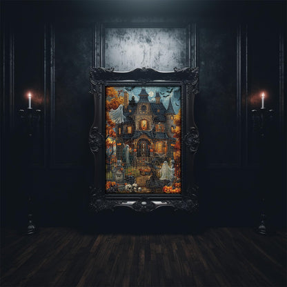 Haunted House Party Jigsaw Puzzle 1000 Pieces