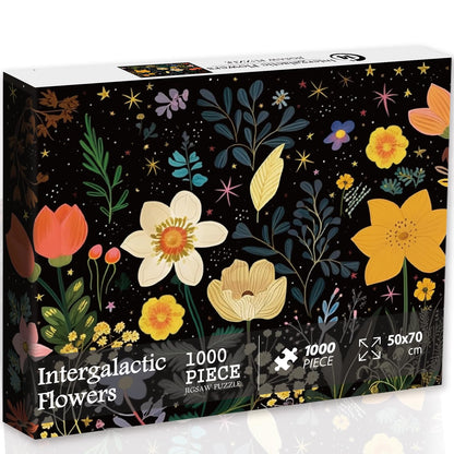 Intergalactic Flower Jigsaw Puzzle 1000 Pieces