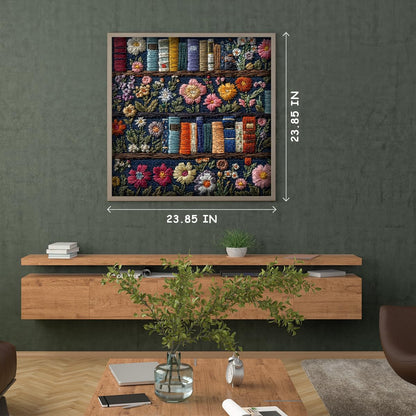 Flowers and Books Jigsaw Puzzle 1000 Pieces