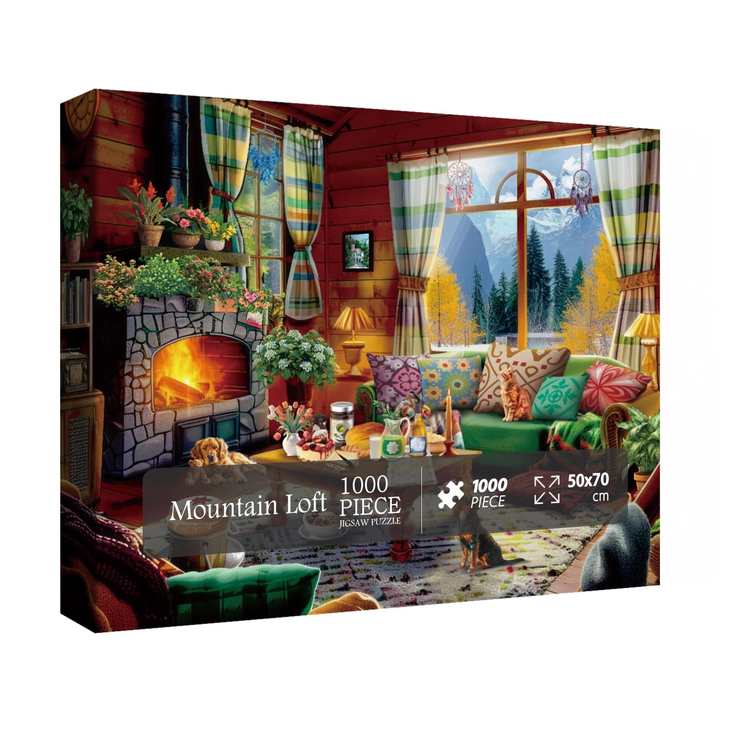 Mountain Loft Jigsaw Puzzle 1000 Pieces