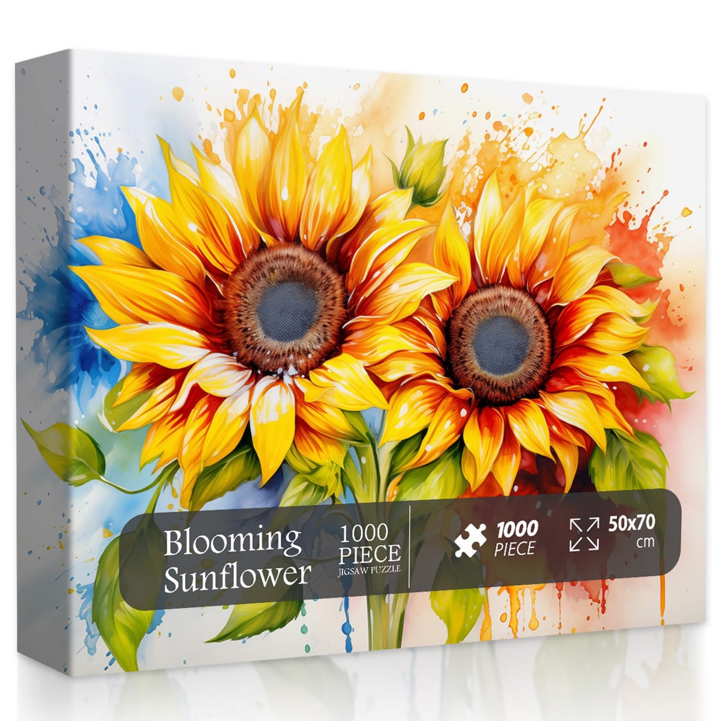 Blooming Sunflowers Jigsaw Puzzle 1000 Pieces