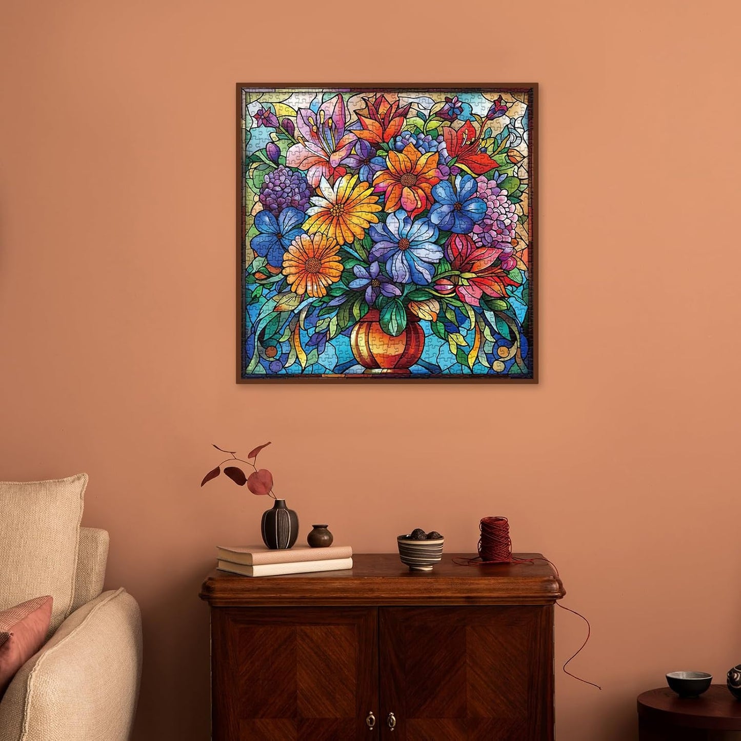 Floral Chromatics Jigsaw Puzzle 1000 Pieces