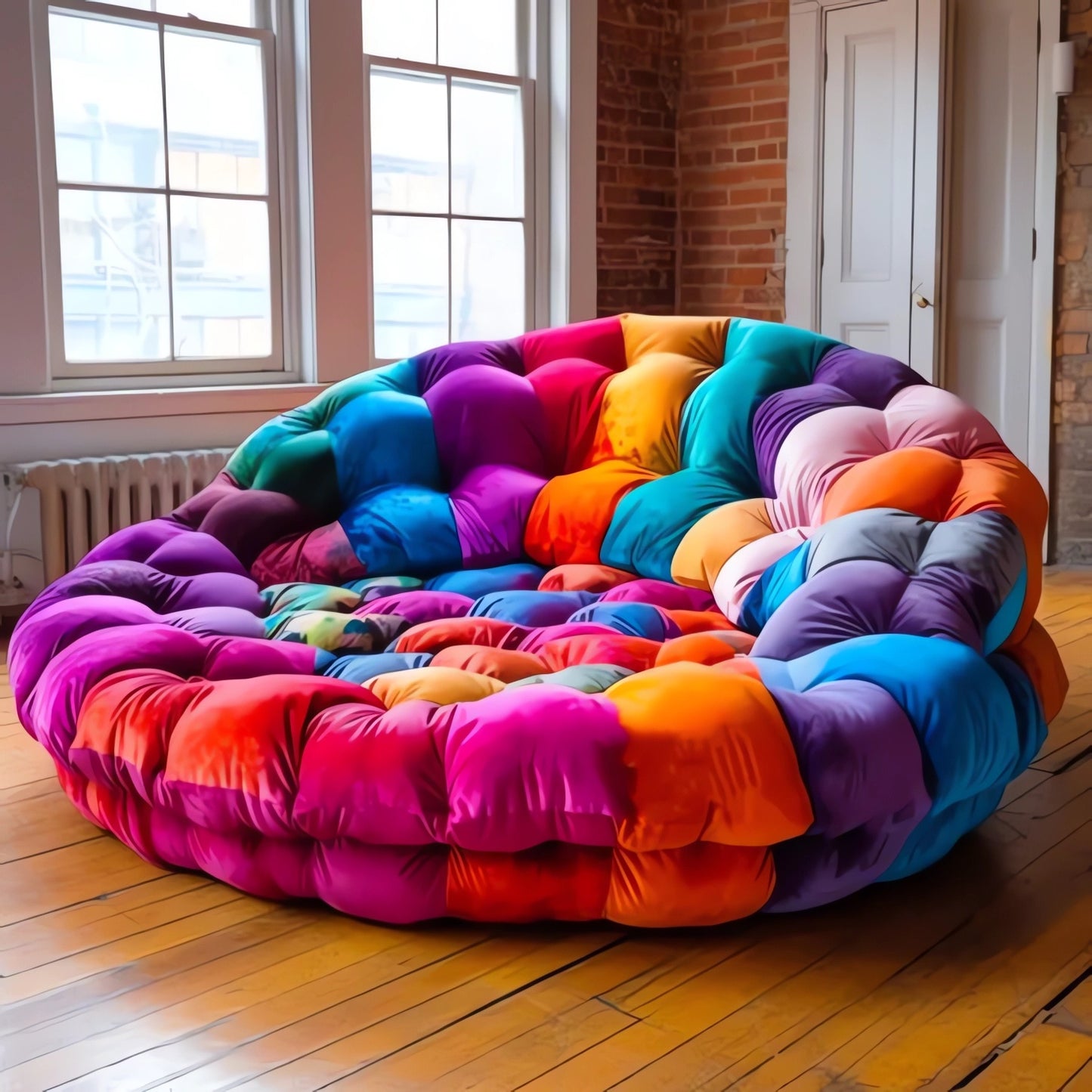 Giant Circular Movie Sofas