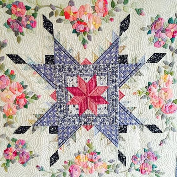 Flower Star CLA261223017 Quilt Blanket