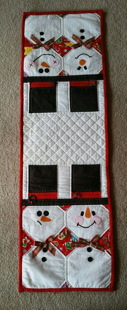 Christmas Snowman CLA28122309 Quilted Table Runner