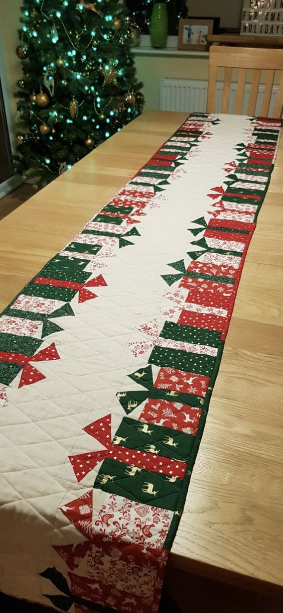 Christmas Gift CLA16112360 Quilted Table Runner