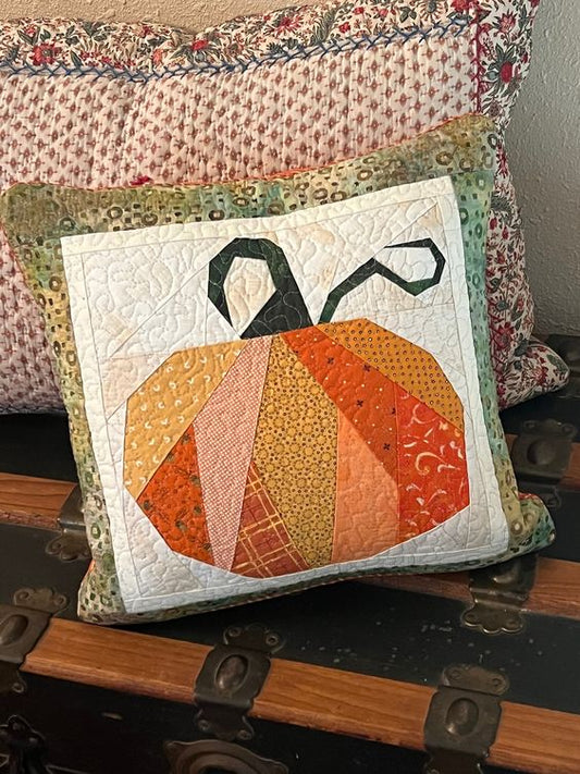 Pumpkin CLA080424094 Quilted Pillow Case