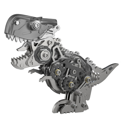 3D Metal Mechanical Dinosaur Model Kit DIY Tyrannosaurus Rex Assembly Model - 160PCS