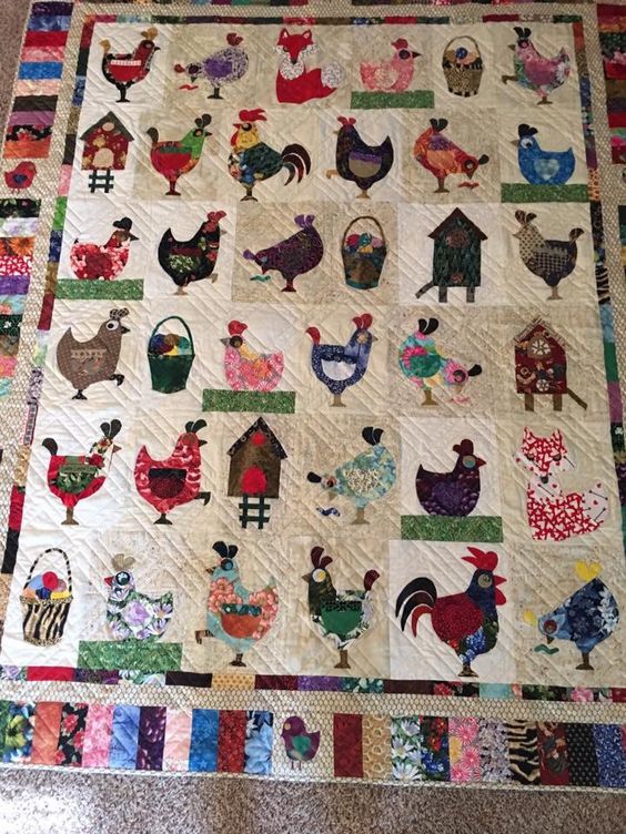 Chicken CLA23122321 Quilt Blanket