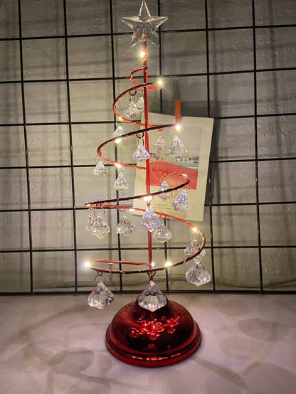 Crystal Christmas Tree Night Light