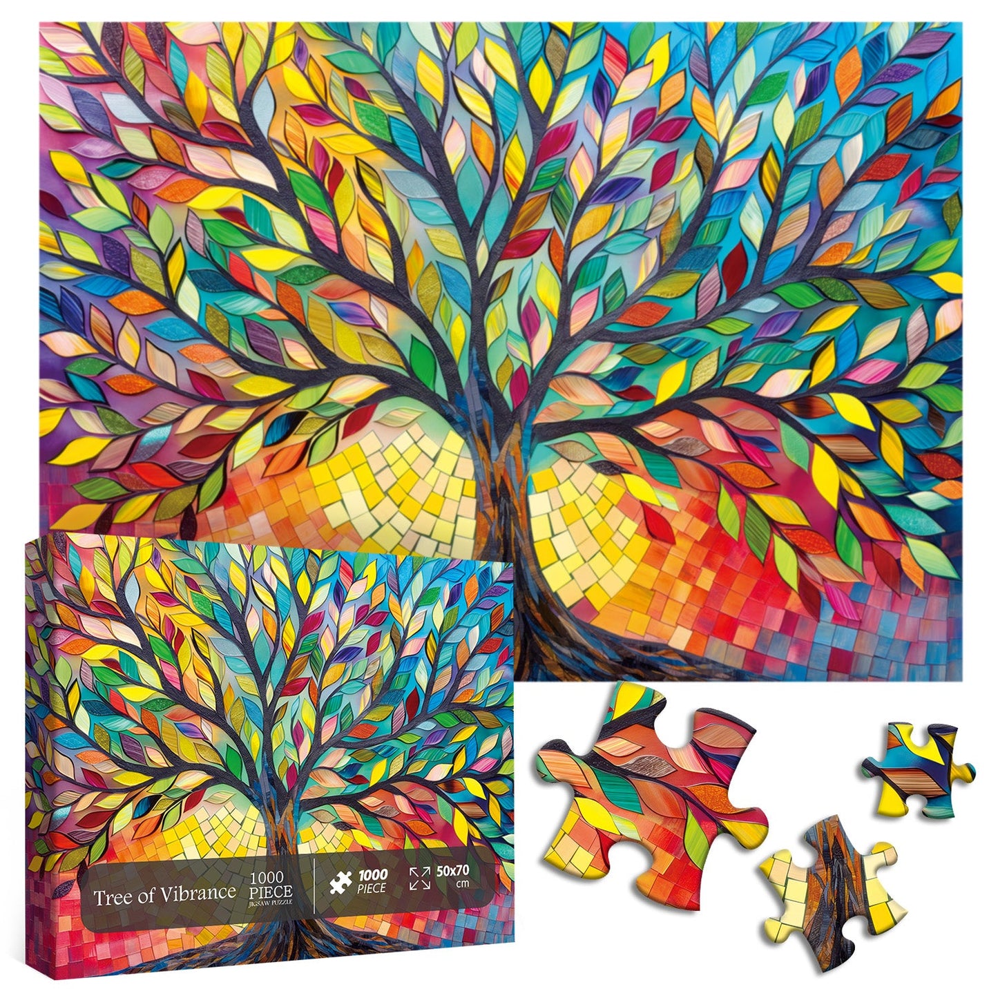 Tree of Vibrance Jigsaw Puzzle 1000 Pieces