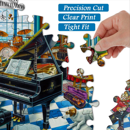 Music Room Jigsaw Puzzle 1000 Pieces