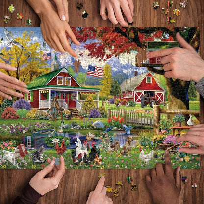 Rustic Haven Jigsaw Puzzle 1000 Pieces