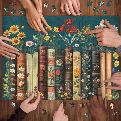 Literary Blossoms Jigsaw Puzzle 1000 Pieces