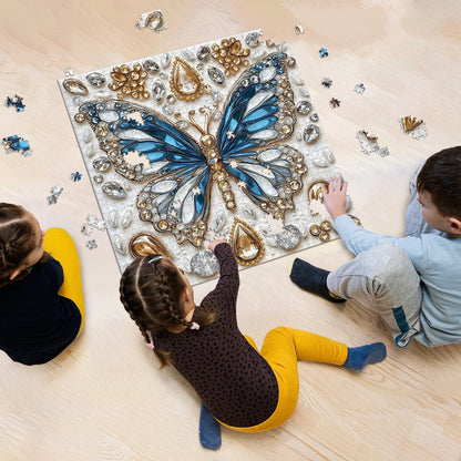 Butterfly's Crystal Symphony Jigsaw Puzzle 1000 Pieces