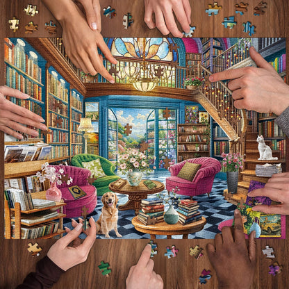 Bookish Paradise Jigsaw Puzzle 1000 Pieces